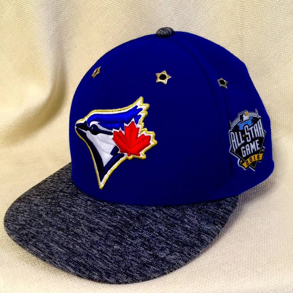 New Era 59FIFTY Toronto Blue Jays Hat 2016 All Star Game Patch